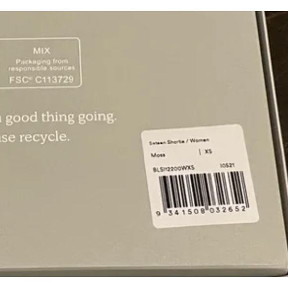 Ettitude Sateen Shortie (Moss) Small - Picture 6 of 6